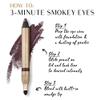 Artisan L'uxe Beauty Velvet Jumbo Eyeliner Pencil Smokey Eyes in 3 Minutes Water Proof, Smudge Proof, Long Lasting Age Defying Essential Oils Tempt (Shade: Deep Plum) view 3