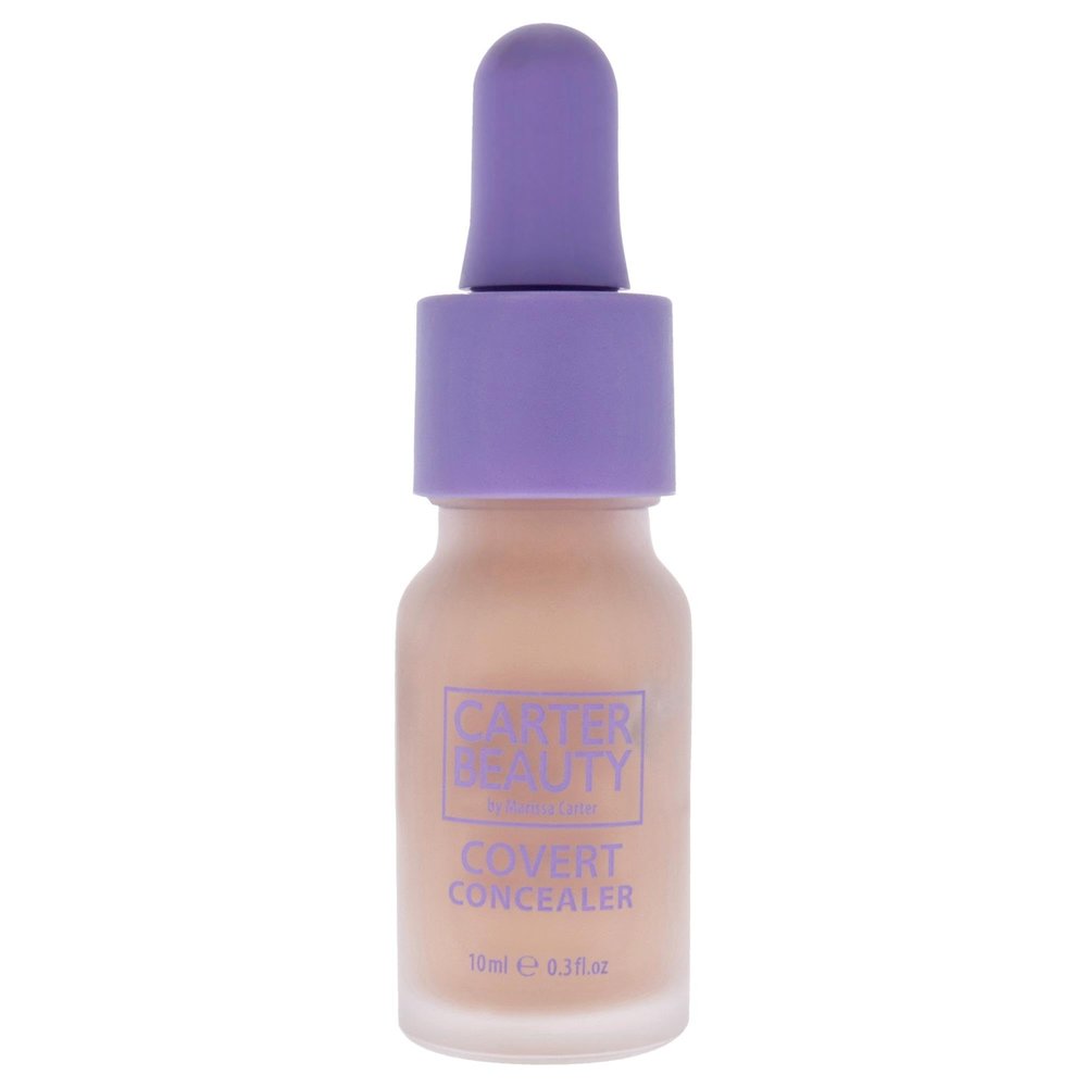 Carter Beauty By Marissa Carter Covert Brightening Concealer - Creamy, Full Coverage Formula -Undereye Brightener and Redness Corrector - Vegan, Cruelty Free, Unscented - Shortbread - 0.3 OZ