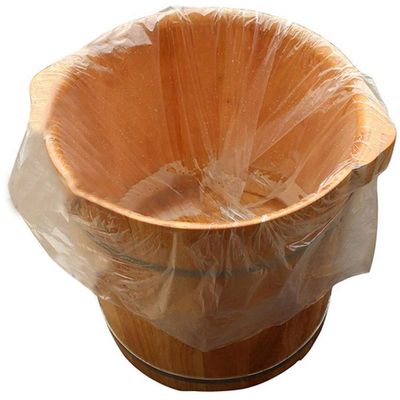80Pcs Clear Spa Pedicure Disposable Liner Foot Bath Liners Bath Basin Bags for Hotel Beauty Spa and Home Use