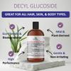 cocojojo Coco Glucoside Natural Surfactant - Surfactants for Soap Making DIY Shower Gel, Skin Care, Body and Face Wash, Plant Derived, Natural - 16 Oz view 2