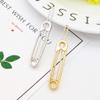 10pcs Hollow Hair Clips Cloud Metal Hairpins Geometric Hair Clips Vintage Hair Clamps for Daily Use (Golden) view 4