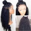 13x6 Lace Frontal Wigs for Black Women Pre Plucked Lace Wig Glueless Brazilian Remy Human Hair Wigs with Baby Hair (20 inch, 180% Density 360 Lace Frontal) view 3