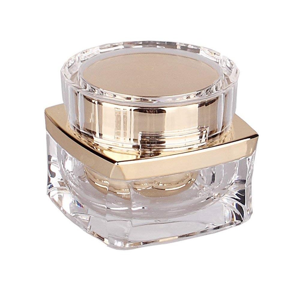 1PCS 30G/1oz Empty Refill Upscale Acrylic Lotion Vial Bottle Face Cream Eye Cream Jar Cosmetic Makeup Sample Packing Pot Storage Container with PP Liner