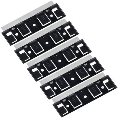hygger Stainless Steel Replacement Magnetic Scraper Blades Razor for HG-815 Cleaner 5-Pack (Small)