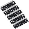 hygger Stainless Steel Replacement Magnetic Scraper Blades Razor for HG-815 Cleaner 5-Pack (Small) view 1
