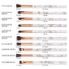 XZEN 10pcs Eye Makeup Brushes Marble Pattern Eye shadow Eyebrow Concealer Brushes Set view 3