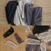 A set of 2 Wig Handles for Wig Cap. Ear Flaps, Ear Tabs, Wig Springs. For Full Caps, Lace Front, Full Lace Iace wig etc (Black) view 1