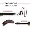 EBIN NEW YORK Secret of Pharaoh Dual Eyebrow Pencil & Mascara Natural Brown | 2-in-1 Brow Pencil & Gel | Water-Resistant, Long-Lasting, Natural Finish | Vegan & Cruelty-Free view 3