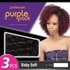 Outre Human Hair Blend Purple Pack 3PCS BABY SOFT (C1B/30) view 3