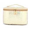 Fclues STORE Multifunctional Travel Bag Cosmetic and Makeup Organiser Cosmetic Case Household Grooming Kit Storage Bag Travel Bag for Women Travel - Cream, Cream, M, Travel Accessories view 4
