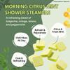 Morning Citrus Mint Shower Steamers Aromatherapy for Energy - Christmas Gift - Adult Stocking Stuffer - USA Made - Peppermint & Orange Shower Bomb Tablets - Soothing Natural Essential Oils (10 Pack) view 2