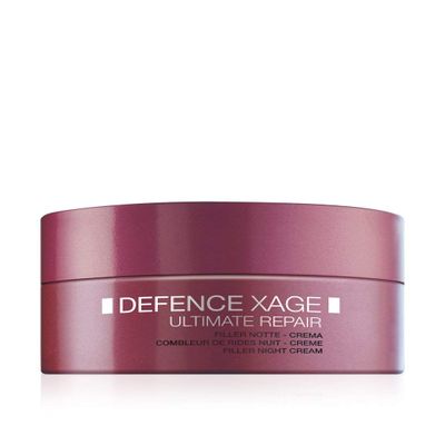 Bionike Defense XAge Ultimate Repair Filler Night Cream 50ml - Facial Skin Care - Special Complex - Silky & Light Texture - Anti-wrinkle & Anti-aging - Collagen - Jojoba Oil & Shea Butter - Italy