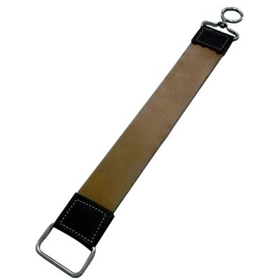 OdontoMed2011 Professional Sharpening Strop 2" Wide x 12" Long Made Of Real Leather Straight Razor Hanging Strop Barber Shaving Strap Belt ODM