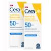 CeraVe 100% Mineral Sunscreen Spf 50 | Face Sunscreen With Zinc oxide & Titanium Dioxide for Sensitive Skin | 2.5 Oz, 2 Pack view 1