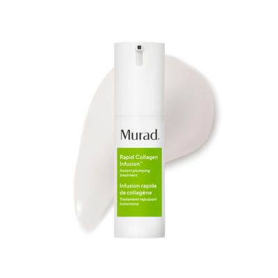 Murad Rapid Collagen Infusion  Anti-Aging Serum with Collagen Amino Acids & Winged Kelp Extract for Visible Wrinkle Reduction, Enhanced Skin Firmness & Re-Volumizes Skin  1.0 Fl Oz