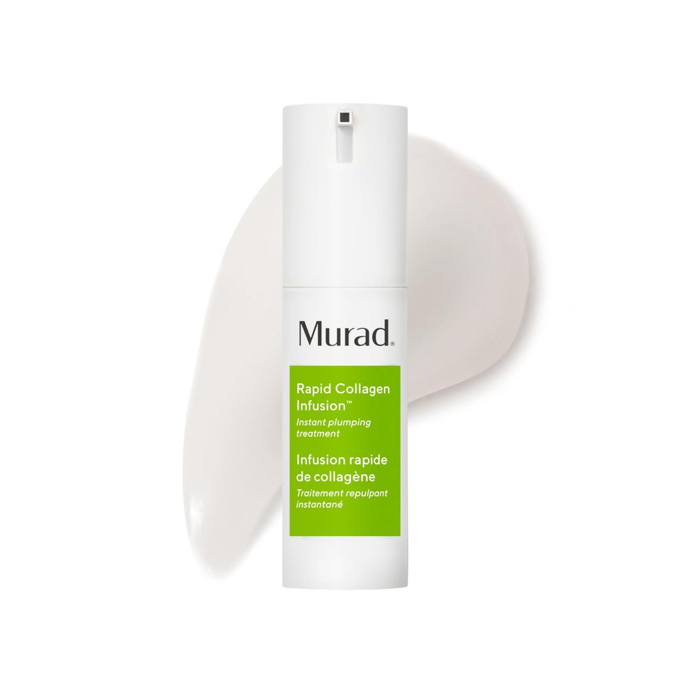 Murad Rapid Collagen Infusion Anti-Aging Serum with Collagen Amino Acids & Winged Kelp Extract for Visible Wrinkle Reduction, Enhanced Skin Firmness & Re-Volumizes Skin 1.0 Fl Oz