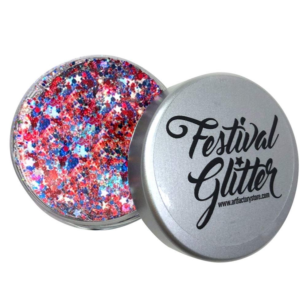 Art Factory Festival Glitter - Fireworks (50 ml/1 fl oz), Cosmetic Glitter Gel