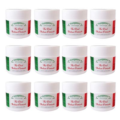 Barbero Grooming the Real Italian Pomade Medium Hold 5.07 oz / 150 ml pack of 12