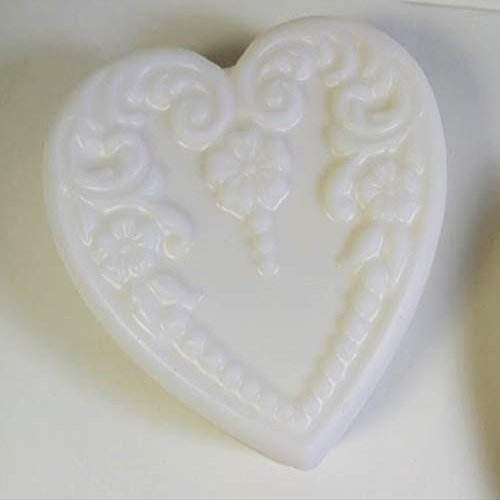 3 Pc Lily of the Valley Scented - Large Heart shaped Goatmilk-Shea Soap Gift Set