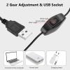 Beauty lamp, USB Tattoo Beauty lamp with warm light and eyebrow clip tattoo manicure extension eyelashes and reading view 3