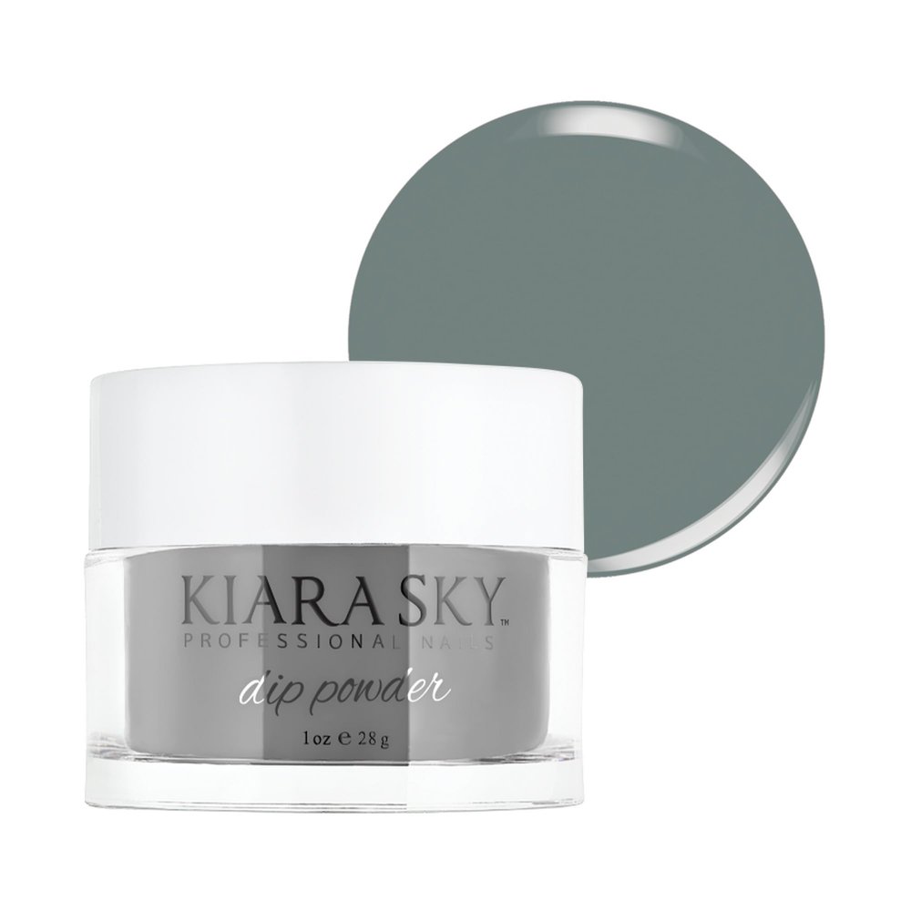 Kiara Sky Dip Powder Gray Tones 1 oz, Ice For You