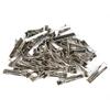 ZHONGJIUYUAN 300PCS (4.6cm) Metal Hair Alligator Clips DIY Barrette Teeth Hair Clips Utility Flat Single Prong Alligator Clips For Hair Style Tools Accessories view 1