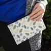 Flowers and Leaves Makeup Cosmetic Bag Organizer Pouch view 3