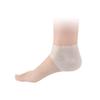 1 Pair Silicone Gel Heel Sleeve Plantar Heel Cushion Foot Sleeve Protective Heel Socks Invisible Increase Heel Insole Transparent view 4