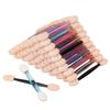 Akstore 200PCS Disposable Dual Sides Eye Shadow Sponge Applicator Eyeshadow Brushes Makeup Brush (Multicolors) view 1