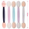Akstore 200PCS Disposable Dual Sides Eye Shadow Sponge Applicator Eyeshadow Brushes Makeup Brush (Multicolors) view 2