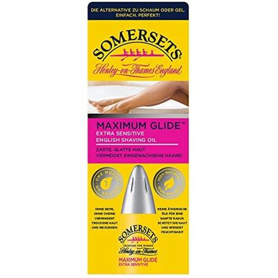 Somersets Maximum Glide Extra Sensitive English Shaving Oil 15 ml