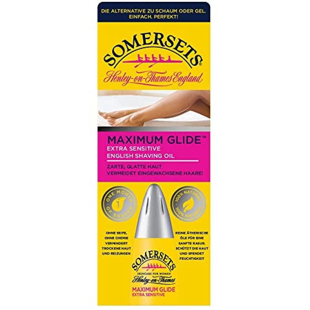 Somersets Maximum Glide Extra Sensitive English Shaving Oil 15 ml