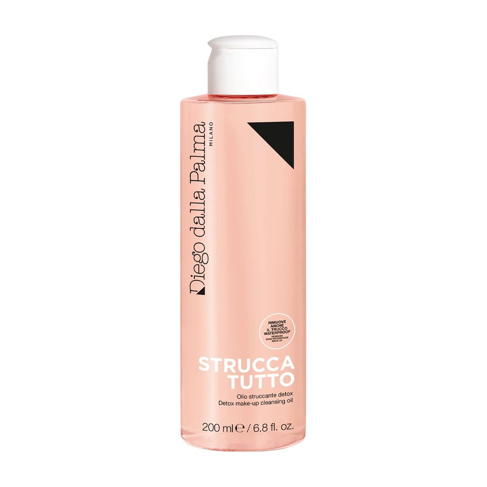 Diego dalla Palma Struccatutto, Detox Makeup Cleansing Oil- Skin Cleanser- Fast-Acting Texture Instantly Removes All Traces Of Make-Up And Sebum From The Skin- Reveals Younger-Looking Skin- 6.8 Oz