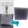Activated Charcoal Soap Bar Dead Sea Mud Soap Bar Vegan & Natural. Lemongrass and Peppermint Essential Oils Cruelty free bar soap skin Cleaner for teens, 4.10oz view 2