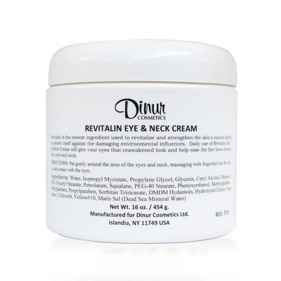 Dinur Cosmetics REVITALIN Eye & Neck Cream 16 oz.