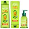 Garnier Fructis Sleek & Shine Shampoo, Conditioner + Anti-Frizz Serum Set for Frizzy, Dry Hair, Argan Oil (3 Items), 1 Kit (Packaging May Vary) view 1
