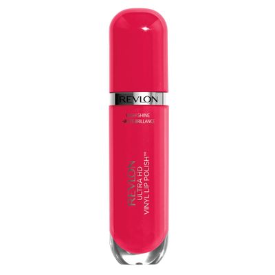 Revlon Ultra HD Vinyl Lip Polish, Liquid Lipstick, Fearless Who?, Fuchsia Gloss