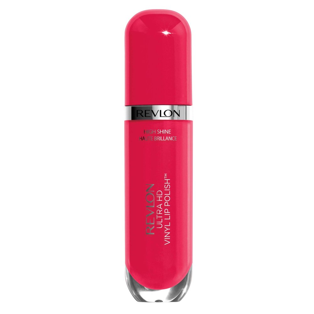 Revlon Ultra HD Vinyl Lip Polish, Liquid Lipstick, Fearless Who?, Fuchsia Gloss