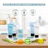 H2O Therapy Hotel Soaps & Toiletries Bulk Set | 1-Shoppe Amenities Kit | 0.85oz Shampoo & Conditioner, Body Wash, Lotion, 1oz Bar Soap | Travel Size | 300 Pieces view 4