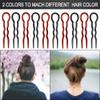 40 Pcs Plastic U Shaped Hair Pins Grip Pins Fast Spiral Hair Braid Twist Styling Clip Pin for Lady, Girl, Women (Black + Brown) view 4