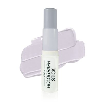 Ccolor Cosmetics - Holographic Face Highlighter, Cream Lavender Highlighter Makeup Stick, Highly Pigmented Face Highlighter, Blendable Shimmering Highlight, Prismatic Glow, Cruelty & Paraben-Free