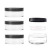 AKOAK Capacity 30 ml(1 oz) Empty Reusable Plastic Loose Powder Compact Container DIY Makeup Powder Case with Sifter and Lined Screw Lid,Pack of 4 view 1