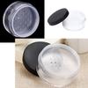 AKOAK Capacity 30 ml(1 oz) Empty Reusable Plastic Loose Powder Compact Container DIY Makeup Powder Case with Sifter and Lined Screw Lid,Pack of 4 view 3