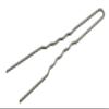 12 piece Extra Strong Snag Free Crinkled Stainless Steel Hairpin (3 1/2 inch) (2 1/2 inch) view 1