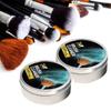24K Organic Dry Makeup Brush Cleaner Removes Eye Shadow And Blush Color Residue From Makeup Brushes, Makes Switching To The Next Color Easy. (2 pack) view 2