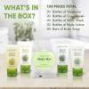 Desert Breeze Hotel Soaps & Toiletries Bulk Set | 1-Shoppe Amenities Kit | 1oz Shampoo & Conditioner, Body Wash, Lotion, Bar Soap | Travel Size | 150 Pieces view 3