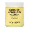 Youth To The People Superberry Dream Mask Full Size - Hyaluronic Acid + Vitamin C Face Moisturizer + Overnight Facial Mask, Hydrates + Plumps + Brightens Skin, Evens Skin Tone, For Dry Skin - 2 fl oz view 1