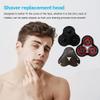 Replacement Shaver Head for Philipss Norelcoo RQ11 RQ12 3D 1250X 1255X 1260X 1280X 1290X 8000X RQ10 Sensotouch 3D Arcitec Razor Shaving Unit Triple view 3