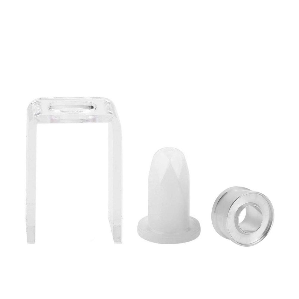 AKOAK Simple DIY Lipstick Mould Set,Creative and Lovely Various Shapes of Lipstick Making Mould for 12.1mm Lipstick Tube (Beak)