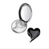 Dumont DUMONT 0704-HT/BK-SET Heart Shape Tweezers (Black) 0704-HT/BK-SET Body: Height 2.0 inches (5 cm) view 1